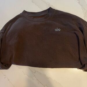 Alo Brown Crewneck